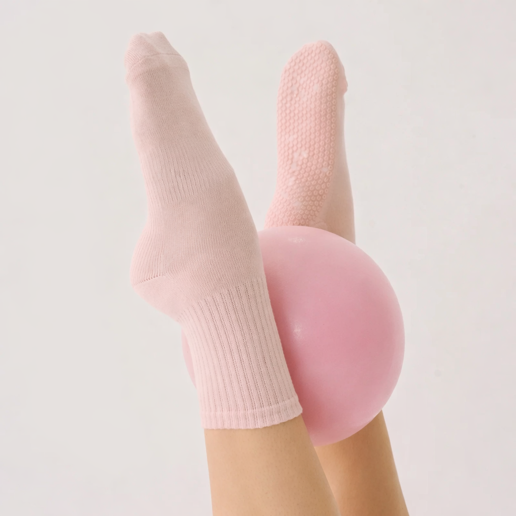 Alivra Portable Pilates Ball - Soft Pink