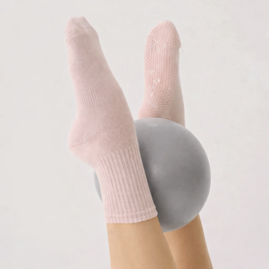 Alivra Portable Pilates Ball - Chrome