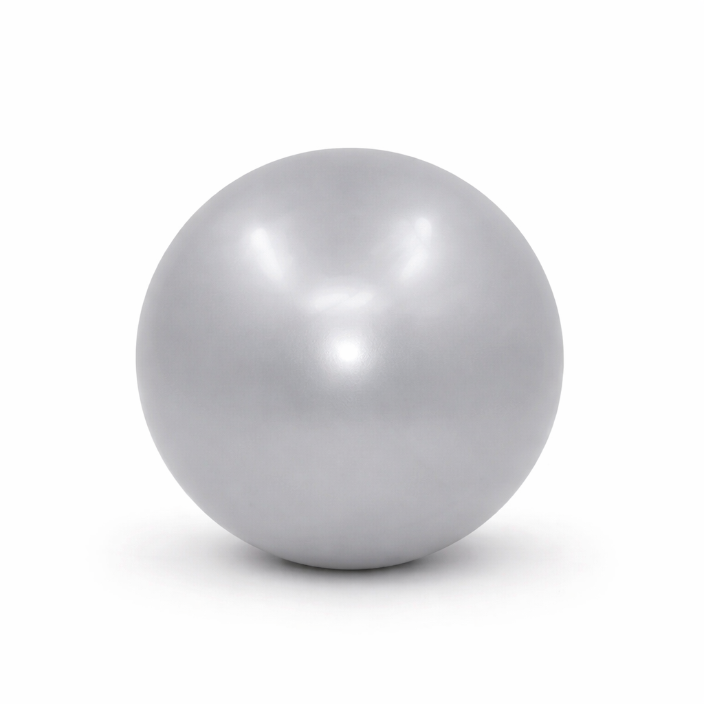 Alivra Portable Pilates Ball - Chrome
